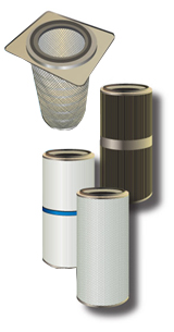 Air Flow Technology Powder Coating & Dust Collection Filter Cartridges