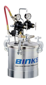Binks PT ASME Zinc Plated Lid/Shell (83C-210)