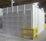 Col-Met Enclosed Industrial Spray Booths